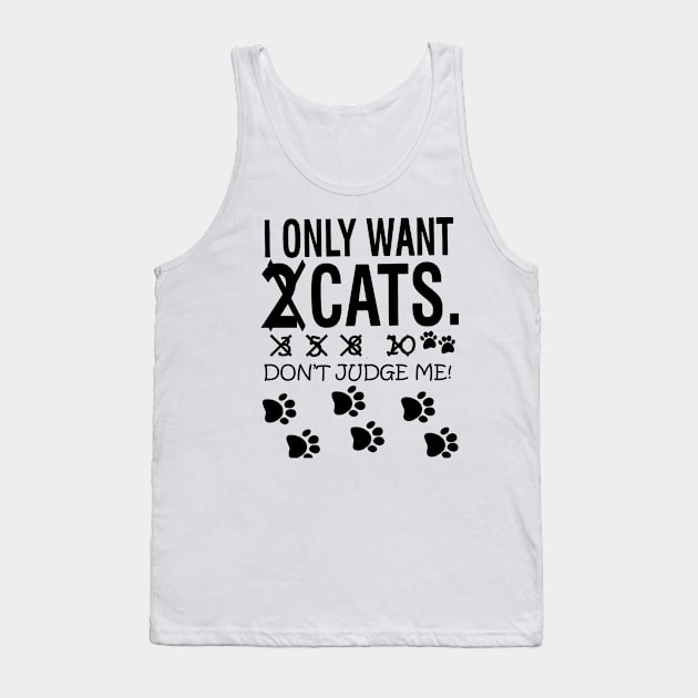 Cats Tank Top by Dojaja